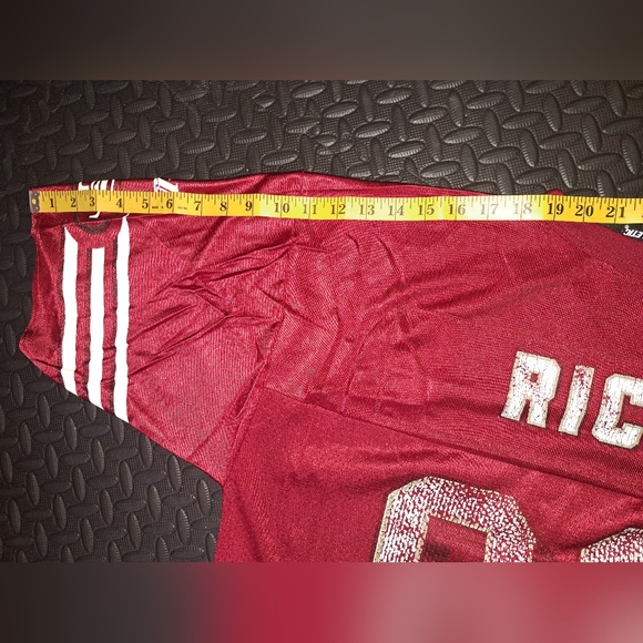 Vintage NFL #80 Jerry Rice San Francisco 49ers logo atheltic football jersey - Picture 6 of 16